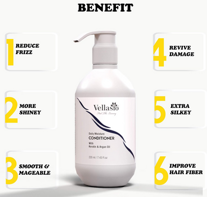 Vellasio Premium Daily Moisture Hair Conditioner