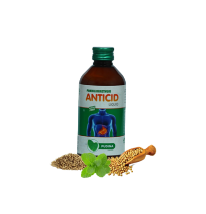 Pankajakasthuri Anticid Liquid Pudina