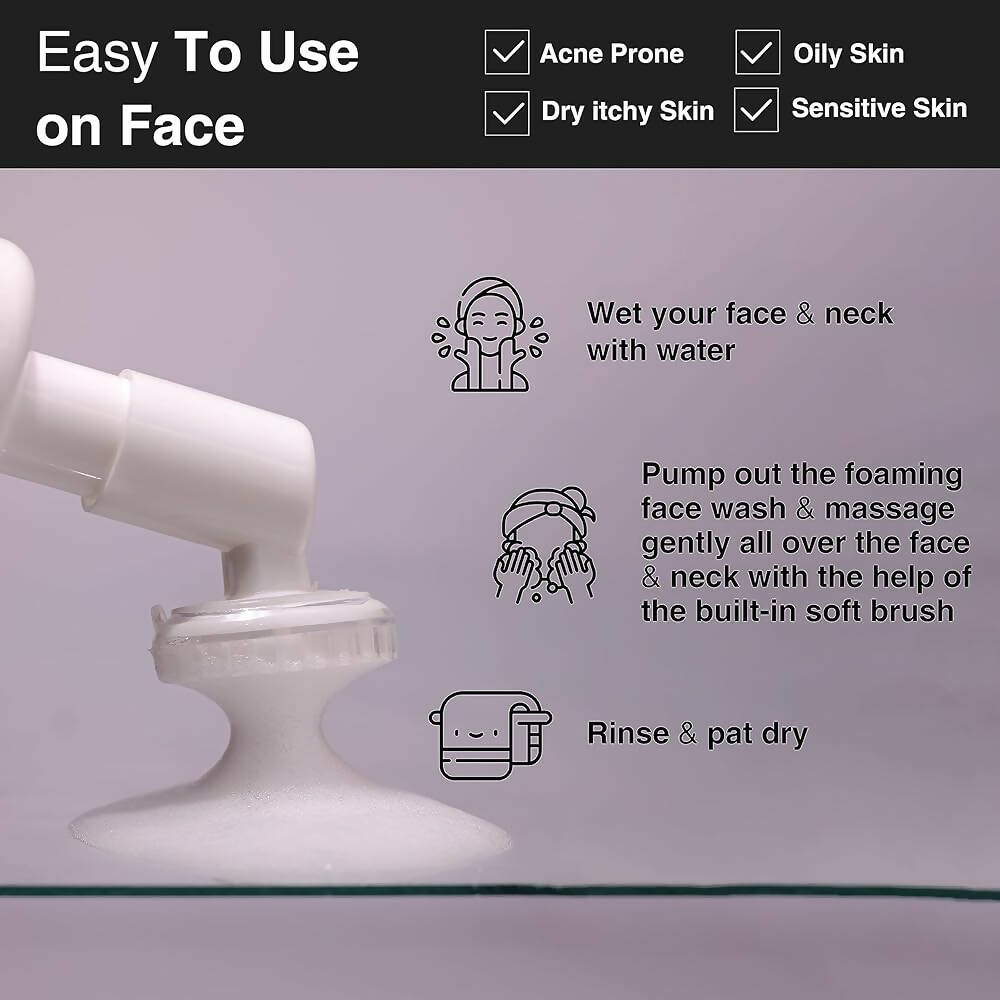 Buy Soulflower 2% Salicylic Acid Acne Free Foaming Face Wash from DrMediCart, Ship from India to USA