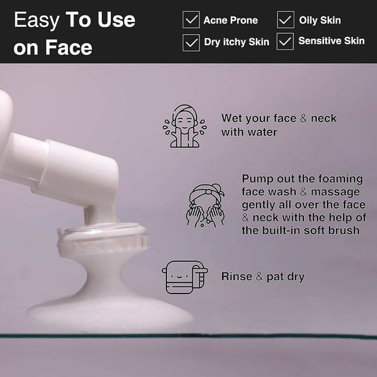 Buy Soulflower 2% Salicylic Acid Acne Free Foaming Face Wash from DrMediCart, Ship from India to USA