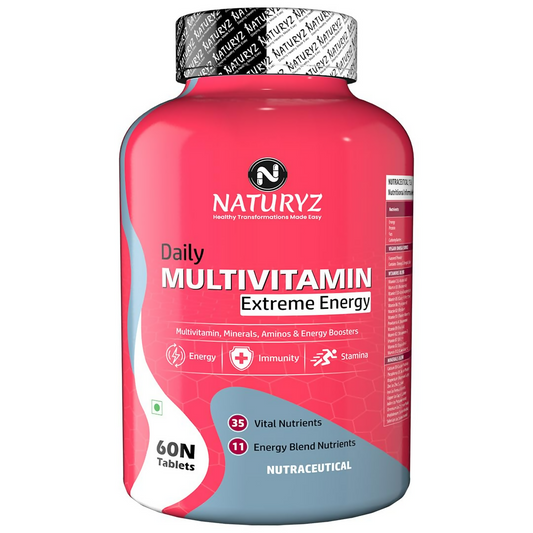 Naturyz Daily Multivitamin Tablets – Wellness Supplement for Active Lifestyles