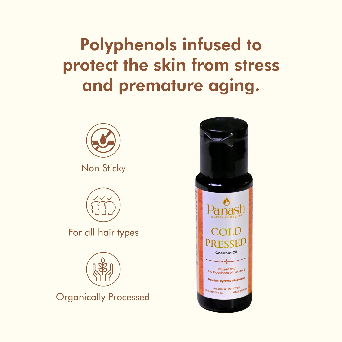 Panash Cold Pressed Coconut Oil