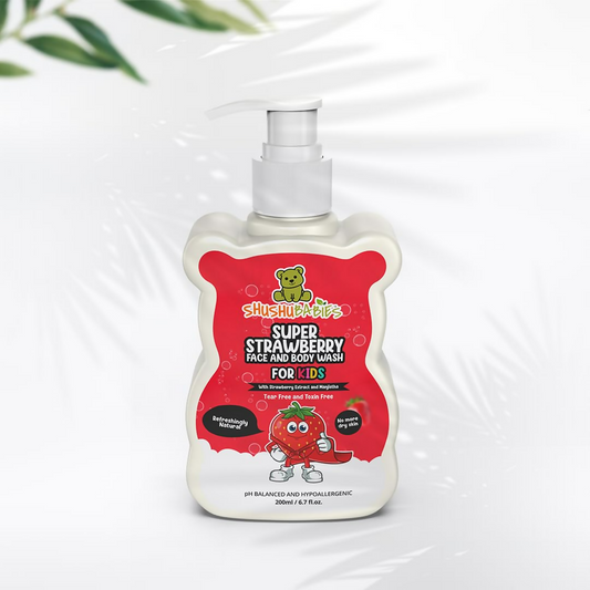 Buy ShuShu Babies Super Strawberry Face and Body Wash (under 4-12 Years) from DrMediCart, Ship from India to USA