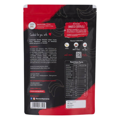 Svaras Kerala Banana Chips Smoked Chipotle