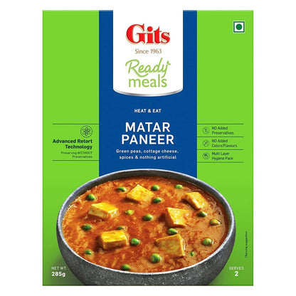 Buy Gits Ready Meals Heat & Eat Matar Paneer from DrMediCart