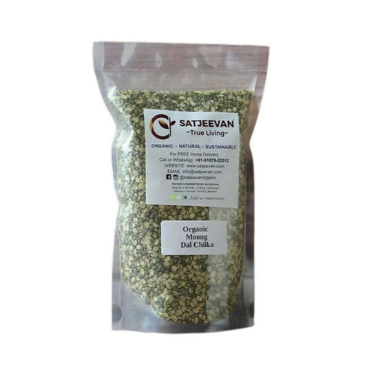 Buy Satjeevan Organic Moong Dal Chilka from DrMediCart, Ship from India to USA