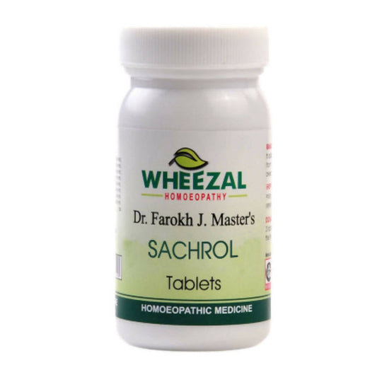 Buy Wheezal Homeopathy Sachrol Tablets from DrMediCart, Ship from India to USA
