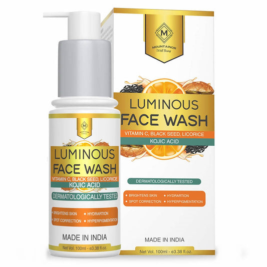 Buy Mountainor Luminous Face Wash from DrMediCart, Ship from India to USA