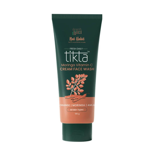 Buy Nat Habit Moringa Vit-C Tikta Cream Face Wash from DrMediCart, Ship from India to USA