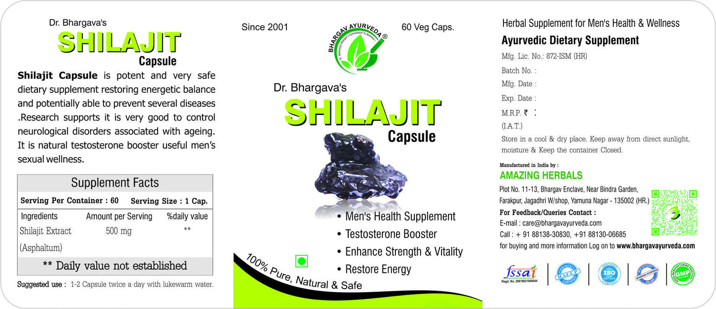 Dr.Bhargav’s SJ Capsules