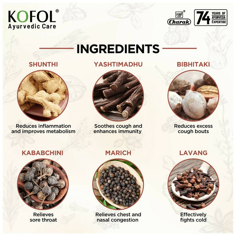 Charak Pharma Kofol Ayurvedic Sip Instant Kadha Sachet