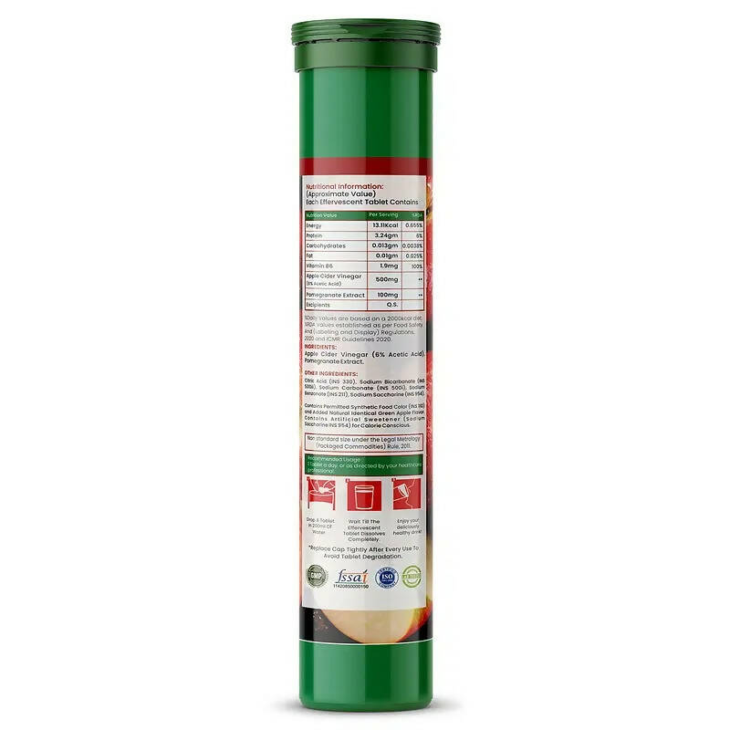Himalayan Organics Apple Cider Vinegar Effervescent Tablets