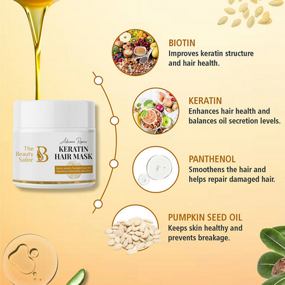 The Beauty Sailor Advance Repair Keratin Hair Mask