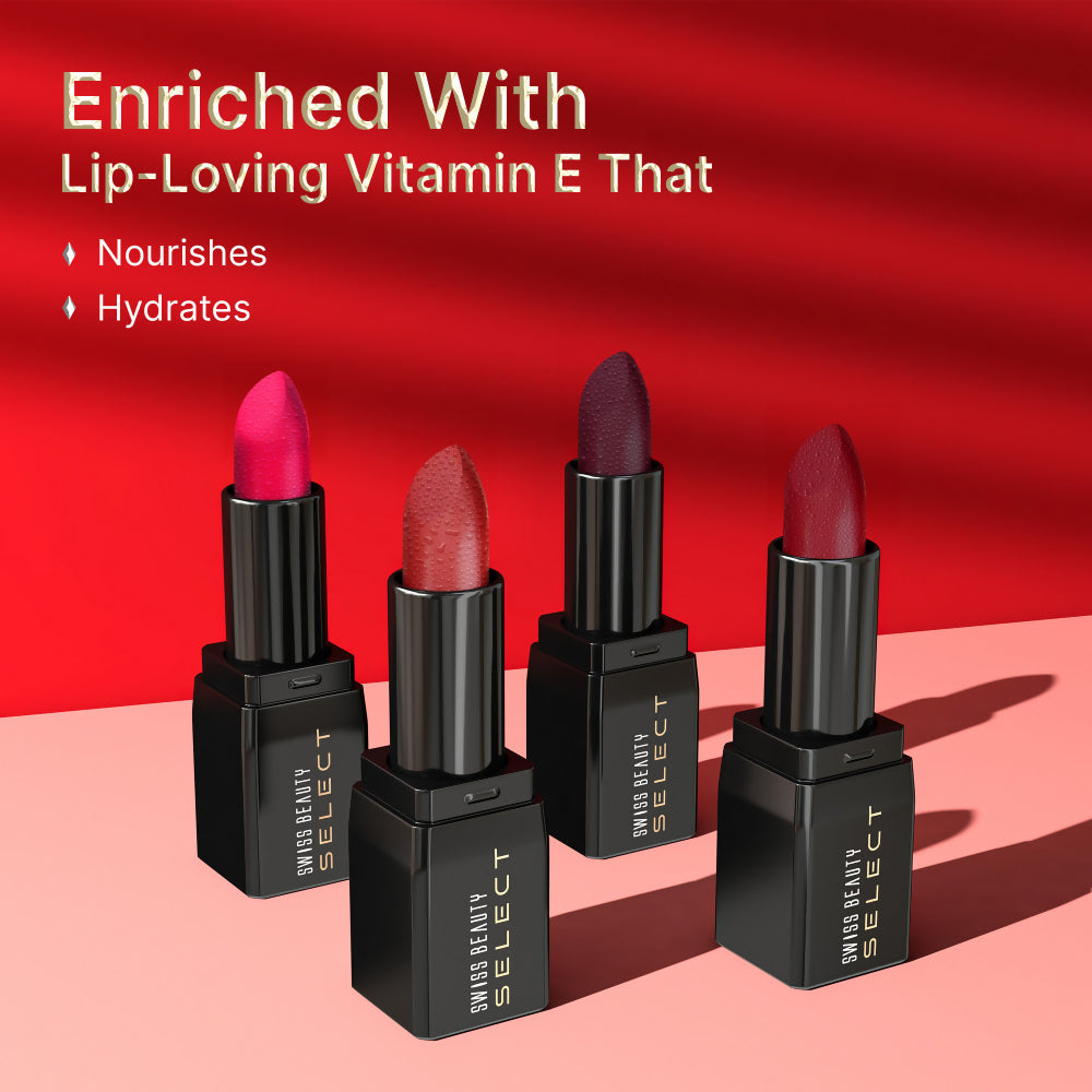 Swiss Beauty Select Dare To Matte Lipstick - 9 Wine Room