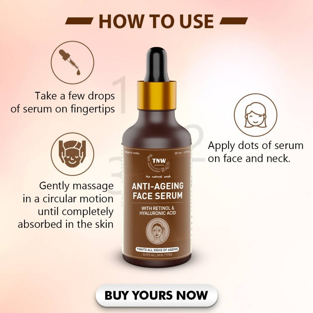 The Natural Wash Anti-Ageing Face Serum - Drmedicart