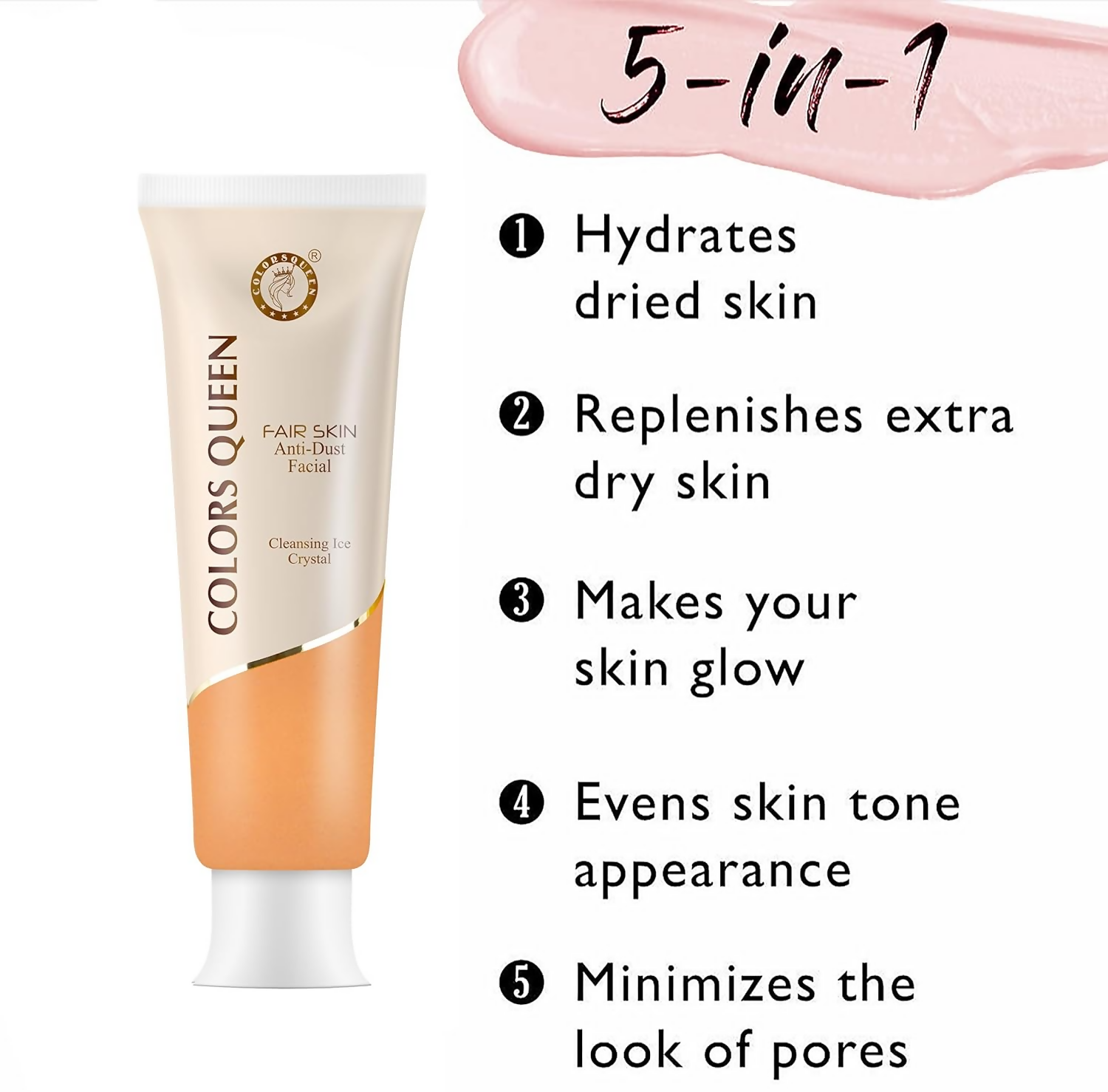 Colors Queen Fair Skin Anti Dust Facial Cleanser