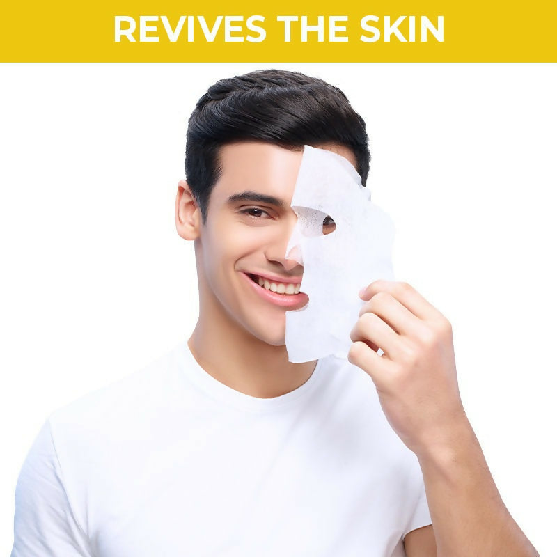 Nykaa Skin Secrets Indian Rituals Lemon + Honey Sheet Mask For Glowing & Clear Skin - Drmedicart