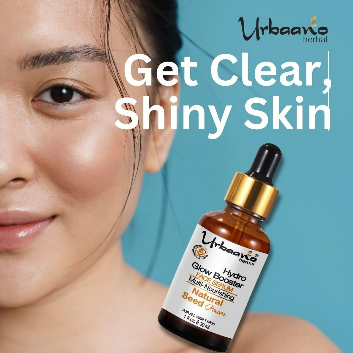Urbaano Herbal Hydro Glow Booster Face Serum Oil