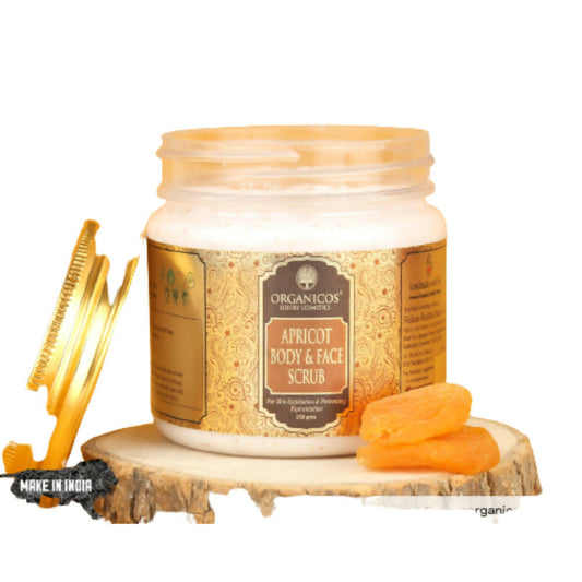 Buy Organicos Apricot Face & Body Scrub from DrMediCart, Ship from India to USA