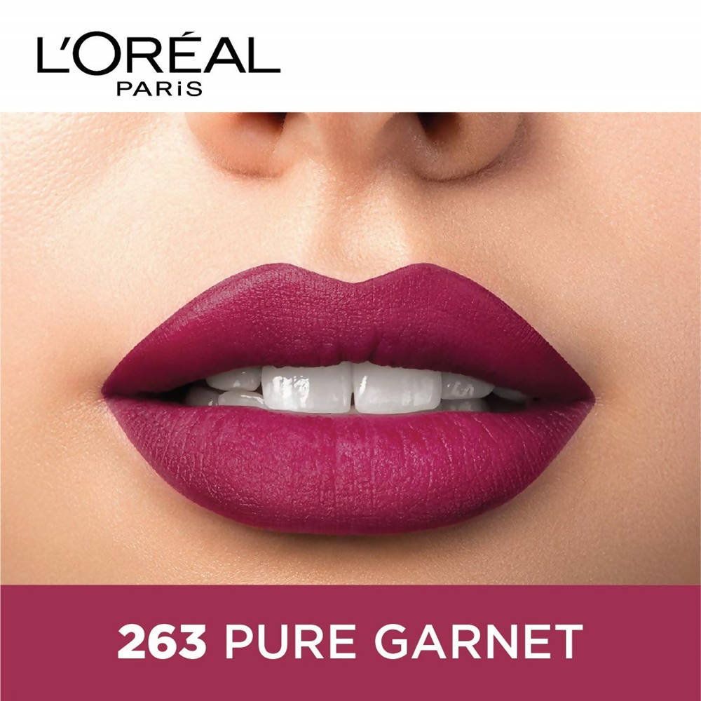 L'Oreal Paris Color Riche Moist Matte Lipstick - 263 Pure Garnet - DrMediCart
