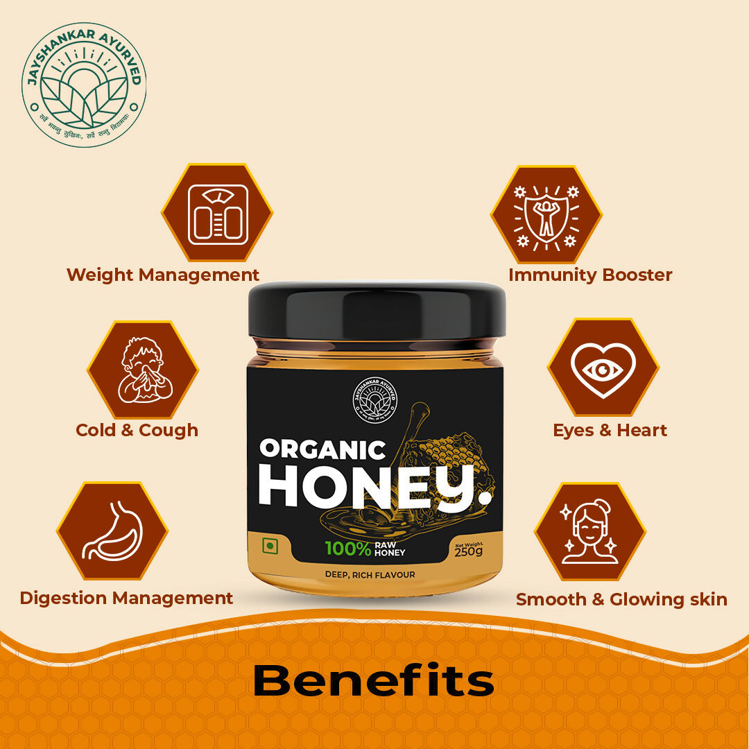 Jayshankar Ayurved Nature's Treasures with Raw Pure Organic Honey