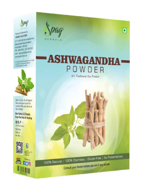 Buy Spag Herbals Ashwagandha Powder from DrMediCart, Ship from India to USA