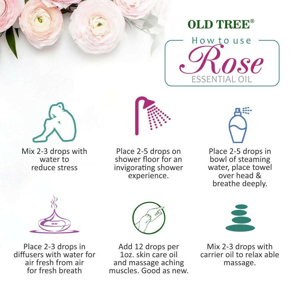 Old Tree Rose Otto Essential Oil