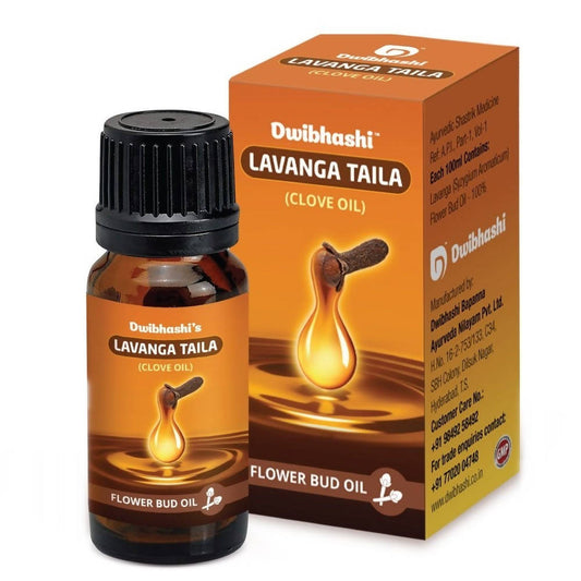 Buy Dwibhashi Clove Oil (Lavanga Taila) from DrMediCart, Ship from India to USA