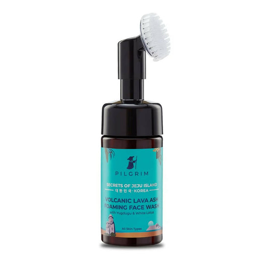 Buy Pilgrim Korean Volcanic Lava Ash Foaming Face Wash from DrMediCart, Ship from India to USA