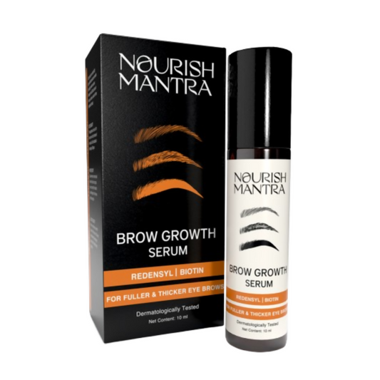 Nourish Mantra Eye Brow Growth Serum with Biotin & Peptides