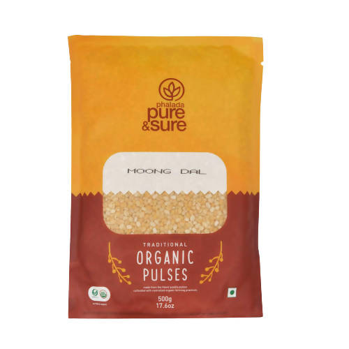 Buy Pure & Sure Moong Dal Traditional Organic Pulses from DrMediCart, Ship from India to USA