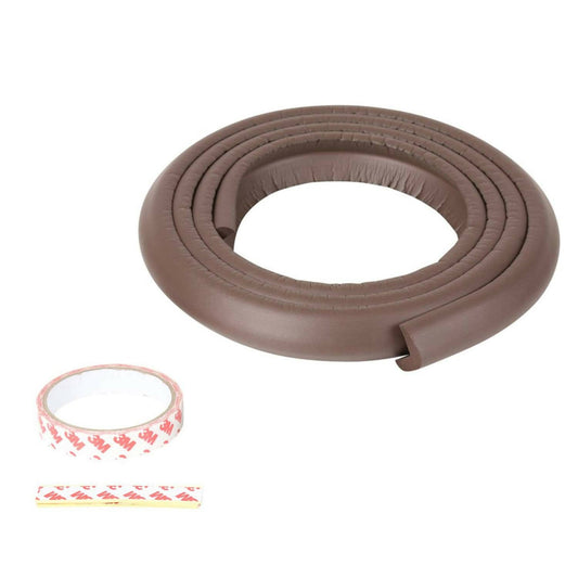 Buy Safe-O-Kid Unique High Density L-Shaped 2 Mtr Long Large Edge Guard Strips-Brown from DrMediCart, Ship from India to USA