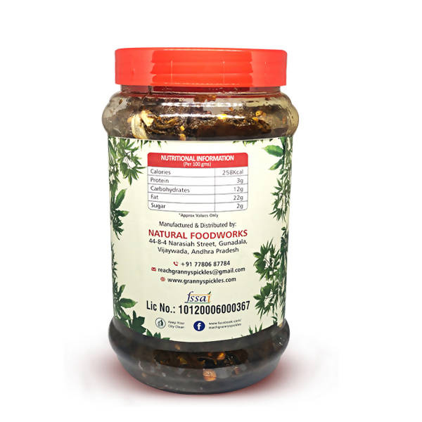 Granny's Pickles Gongura Pickle - Drmedicart