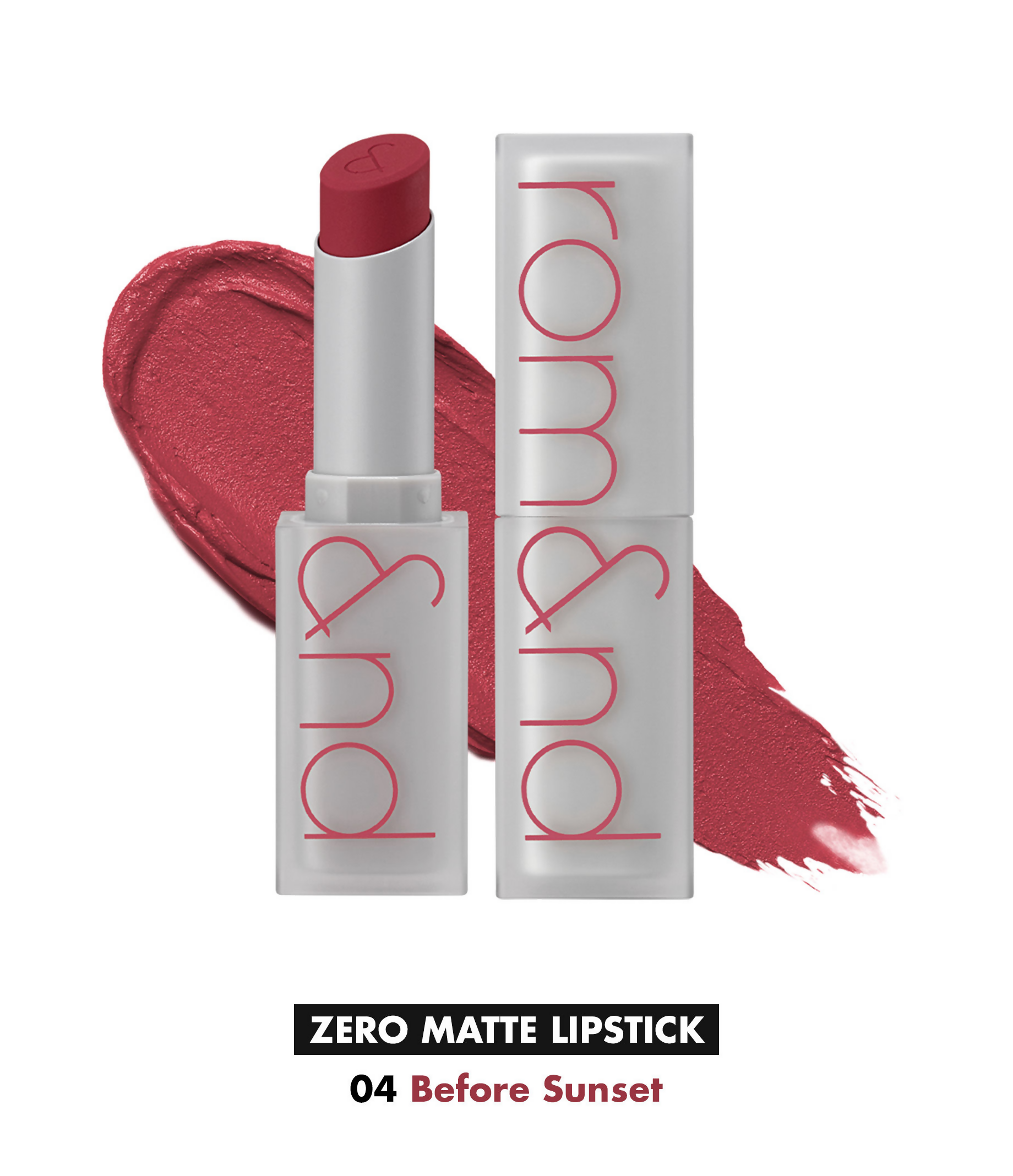Rom&nd Zero Matte Lipstick - 04 Before Sunset