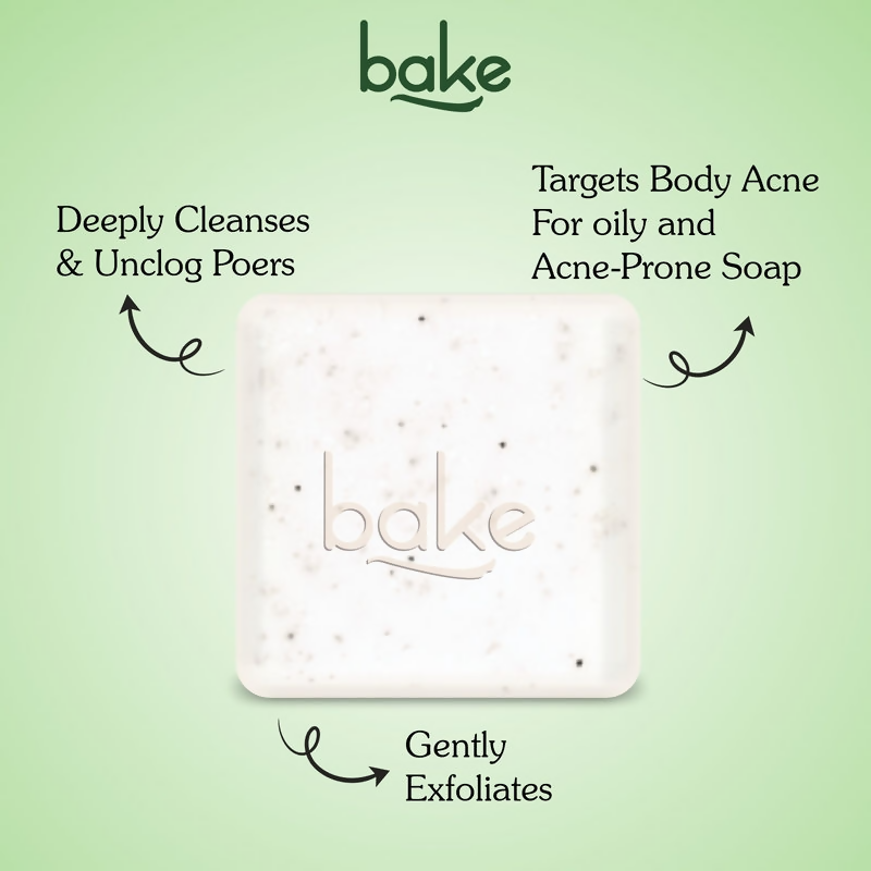 Bake 2% Salicylic Acid Soap for Face & Body Acne