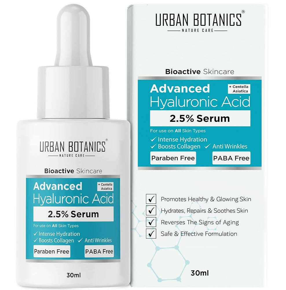 Urban Botanics Advanced 2.5% Hyaluronic Acid Serum - Drmedicart
