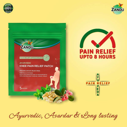 Zandu Ayurvedic Knee Pain Relief Patch - Drmedicart