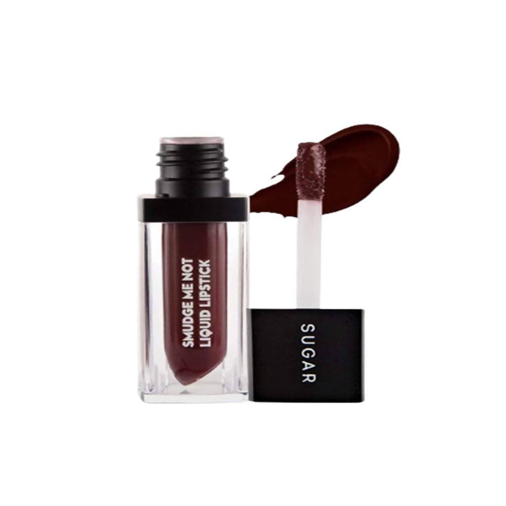 Buy Sugar Smudge Me Not Liquid Lipstick - Aubergine Queen (Blackened Burgundy) from DrMediCart, Ship from India to USA