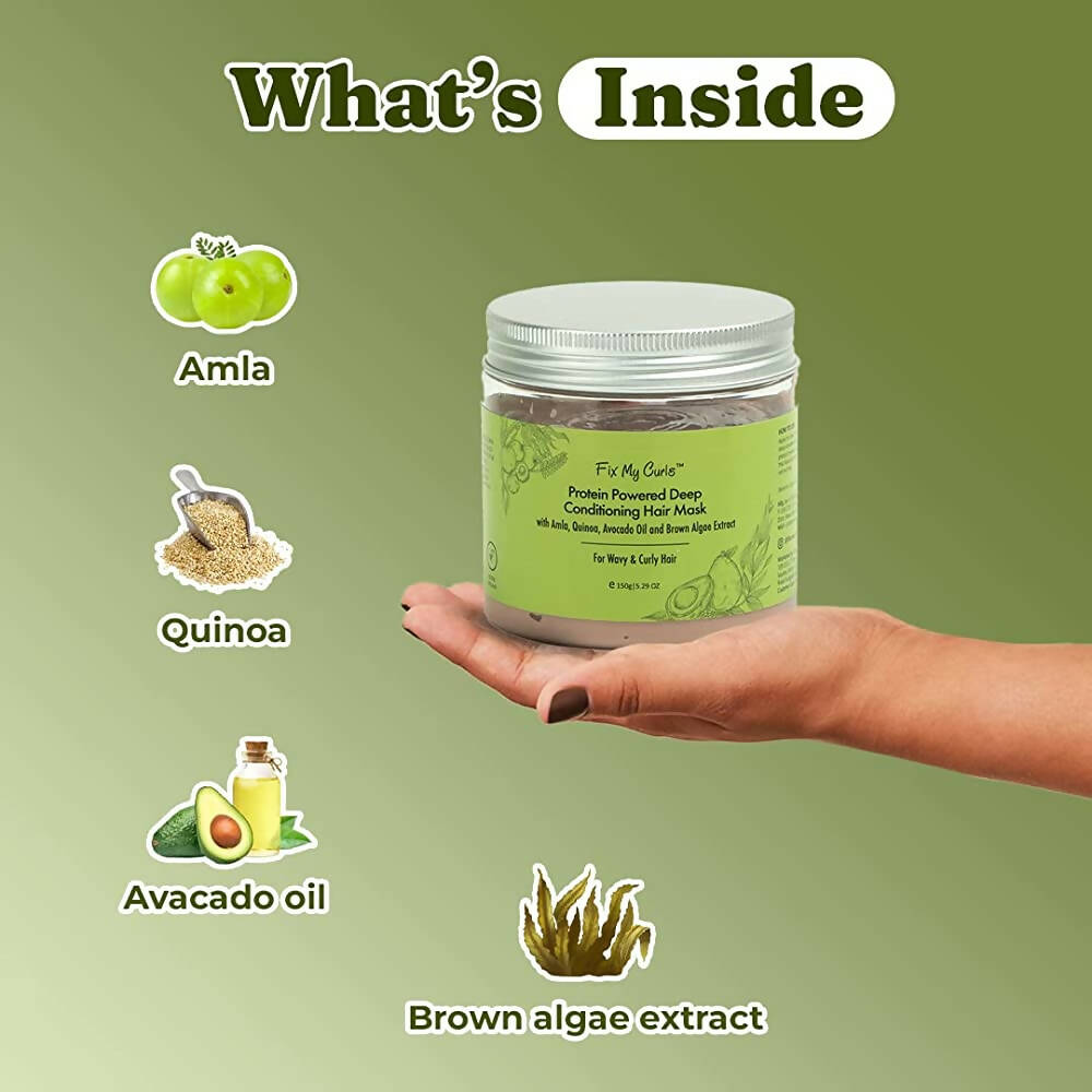Fix My Curls Protein Powered Deep Conditioning Mask