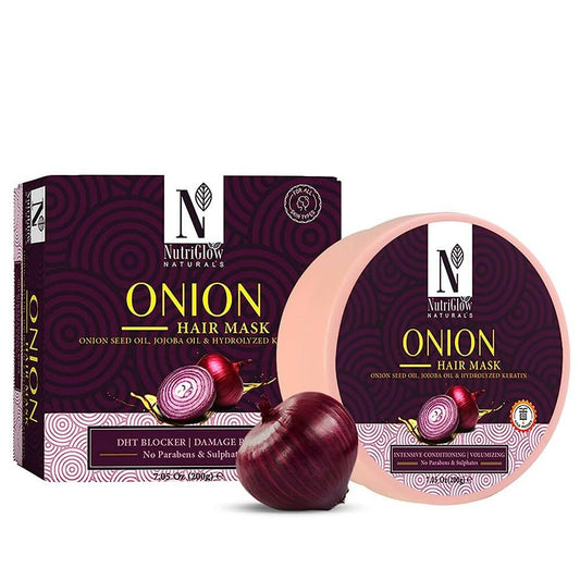 Buy NutriGlow NATURAL'S Onion Hair Mask from DrMediCart, Ship from India to USA
