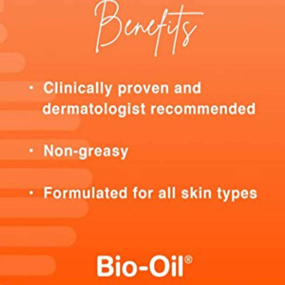 Bio Oil Skincare Oil, Moisturizer for Scars and Stretchmarks