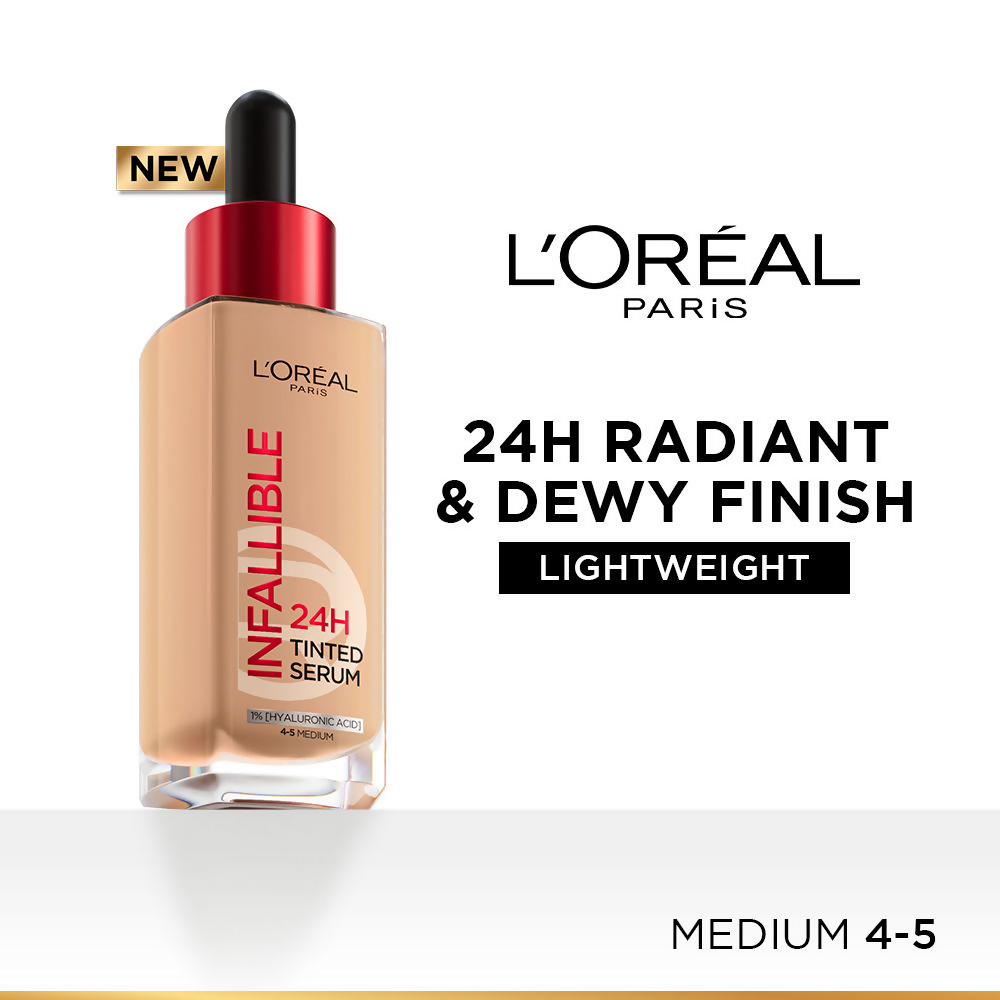 L'Oreal Paris Infallible 24H Tinted Serum Foundation - Medium