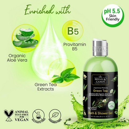 Bryan & Candy Green Tea Shower Gel
