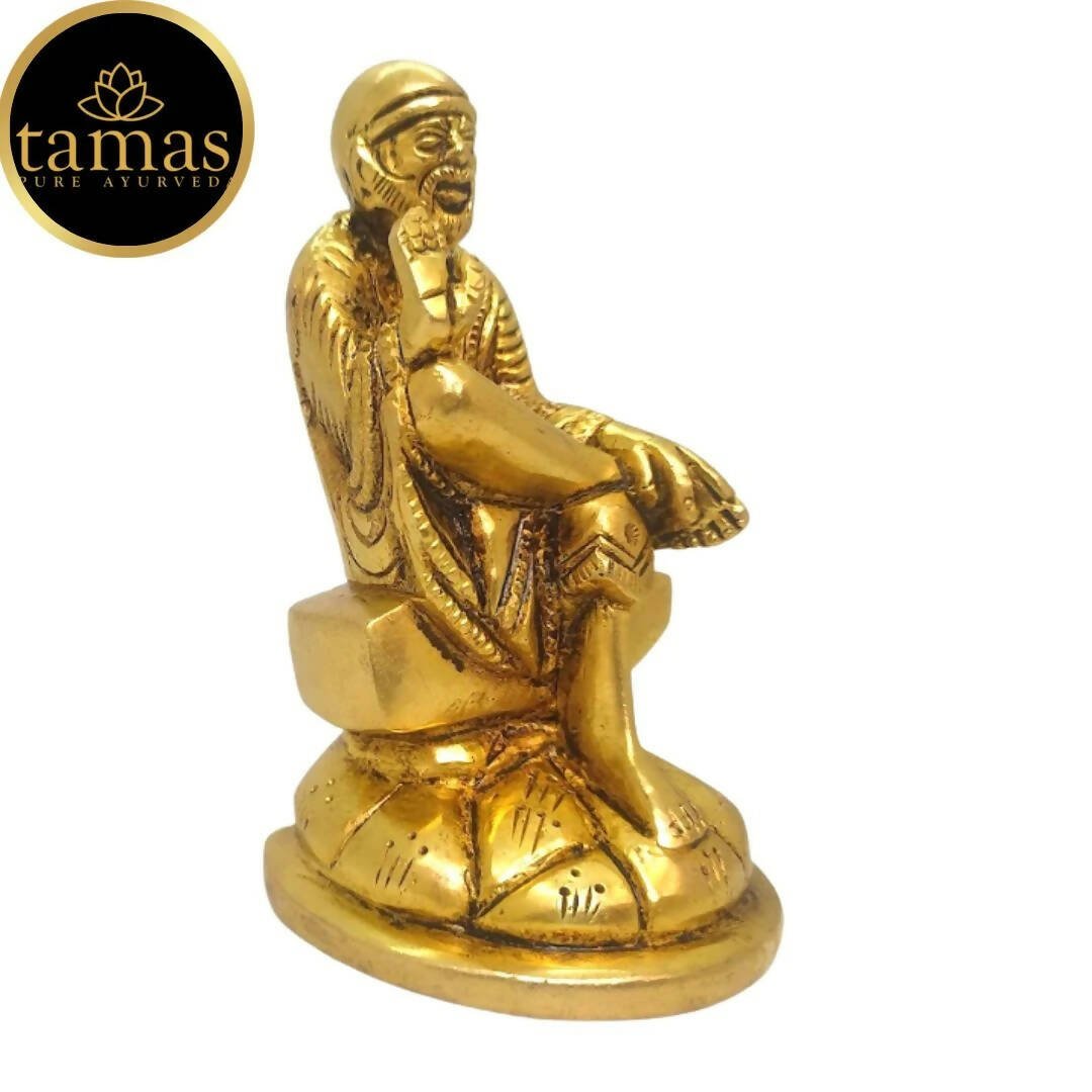 Tamas Brass Handmade Shirdi Sai Baba (Golden) - Drmedicart