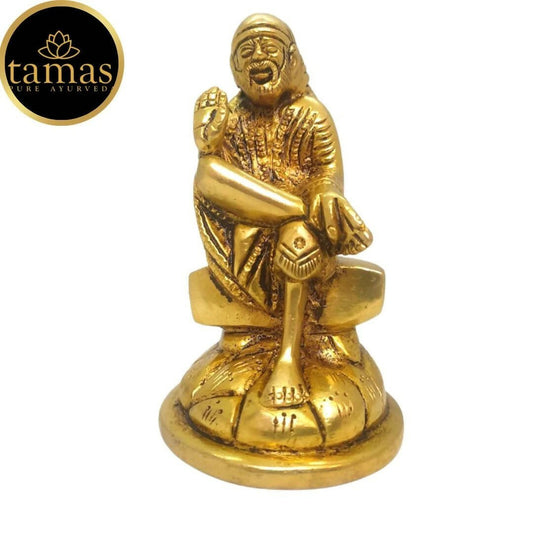 Tamas Brass Handmade Shirdi Sai Baba (Golden) - Drmedicart