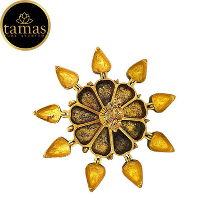 Tamas Handcrafted Brass Kumkum Box - Drmedicart