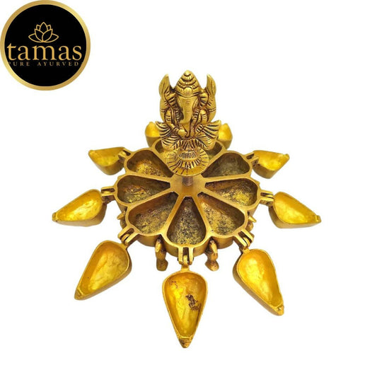 Tamas Handcrafted Brass Kumkum Box - Drmedicart