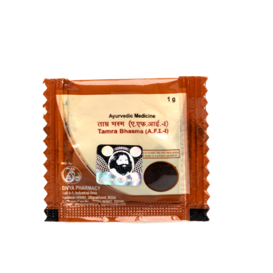 Buy Patanjali Tamra Bhasma (1 GM) from DrMediCart, Ship from India to USA