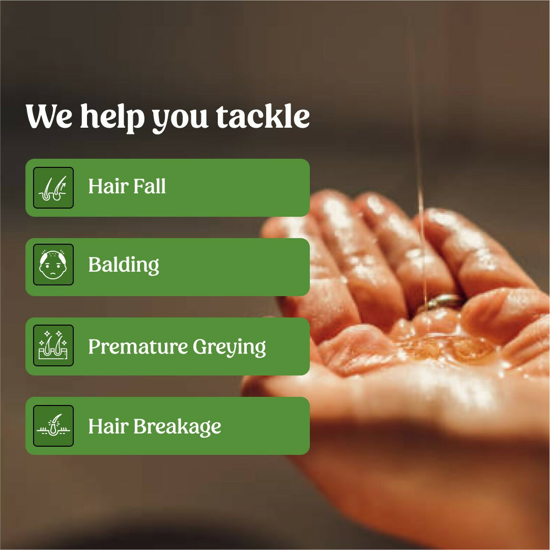 Vilvah Store Hair Growth Oil (Baby Hair Growth)