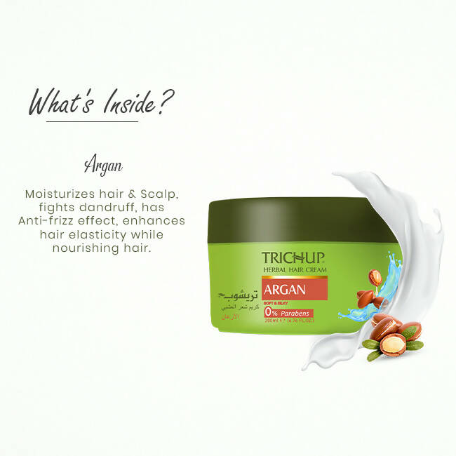 Vasu Healthcare Trichup Argan Herbal Hair Cream - Limited Time Offer
